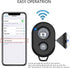 AOQIYUE Cellphone Remote Shutter for Smartphones and Tablets, Wireless Camera Remote Control with Wrist Strap Included
