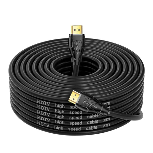 kanmis 4K HDMI Cable 50ft, High Speed Hdmi 2.0 Cables &4K@60Hz 2K 1080P,