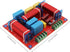 DriSentri 3 400W 4-8 3 Way Crossover, Adjustable Ohm Way One High & Two Low Frequency Divider, HiFi Speaker Crossover