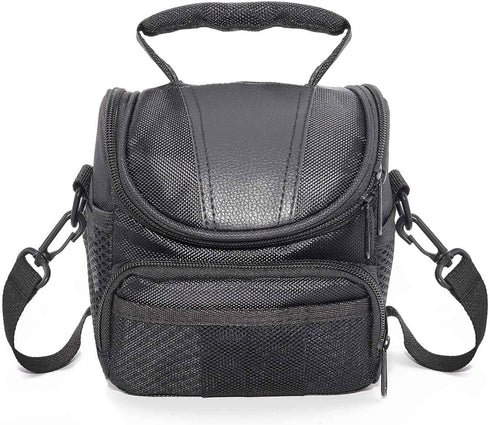 Compact Camera Bag for DSLR/SLR/Mirrorless Shockproof Shoulder Case with Buffer Sponge for