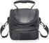 Compact Camera Bag for DSLR/SLR/Mirrorless Shockproof Shoulder Case with Buffer Sponge for