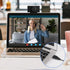 MEGREZ 4K Webcam with Microphone, AutoFocus HD USB C Web Camera with Privacy Cover, Plug & Play Streaming Webcam