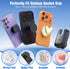 pop-tech Car Phone Mount for Pop Socket: Strong Adhesive Cell Phone Holder for Automobile Dashboard - Adjustable Dash