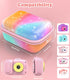 MoKo Kids Camera Case Compatible with Seckton/Goopow/CIMELR/Ourlife/OZMI/GKTZ/Dylanto/PROGRACE/Rindol/Dwfit/hyleton Digital& Video Camera,PU Hard Carrying Bag with Inner Pocket