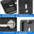 2 Pack 50mm Quick Release Plate with 1/4 "-20 Camera Screw, Tripod Mount Plate Fits Arca Swiss Standard