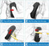Geekria QuickFit Leatherette Replacement Earpads + Mic Foam for BlueParrott B250-XT Plus, B250-XT, B250-XTS, B250, B150