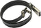 Long Black FFC USB C FPV Flat Slim Thin Ribbon FPC Cable, USB Type-C 90 Degree to Standard USB A for Sync and Charging