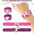 QearFun Unicorn Headphones for Girls, Kids Bluetooth Headphones with Microphone & 3.5mm Jack, Wireless Headphones with