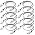USB C to Micro USB Cable 1ft 10 Pack, Micro USB to USB Type C Adapter Cable for Charging & Data Transmission