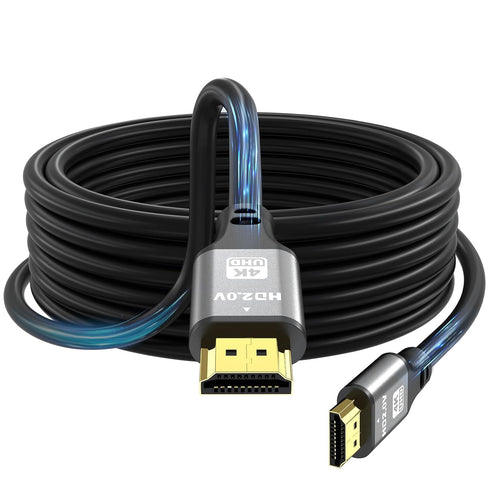 25 FT 4K HDMI Cable, 18Gbps High Speed HDMI 2.0, Ultra HD,