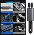 Retractable Car Charger, 4 in 1 Fast Phone Charger with Dual Retractable Cables and 2 Charging Ports