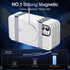 MOCCA Slim Shockproof Case for iPhone 11 (6.1") - Frosted White, MagSafe Compatible, with Glass & Camera Lens