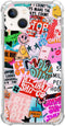 Good Vibes Phone Case for iPhone 15 Plus, Aesthetic Positive Collage Case for Girls, Boys, Women, Men