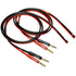 CESS-225-3f Banana Plug Adapter Connector to Bare Wire Open End Audio Cable for Speakers & Amplifier, 2-Channel