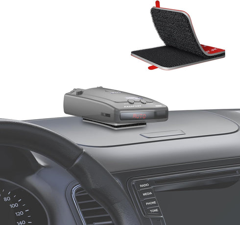 iGoevo Radar Detector Dash Mount Compatible with Cobra, Uniden, Escort & More, Heat-Resistant