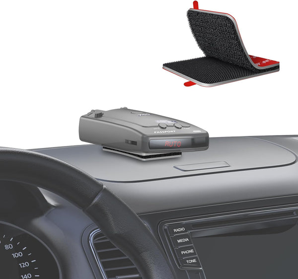 iGoevo Radar Detector Dash Mount Compatible with Cobra, Uniden, Escort & More, Heat-Resistant