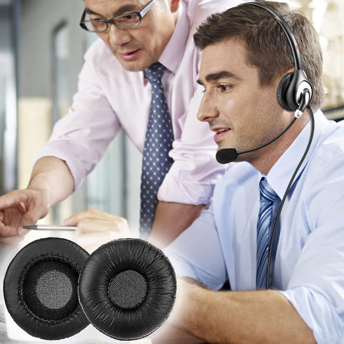 BINGLE Upgraded Headset 50mm Ear Cushion Replacement for HW251N, HW261N, H251, H251N, H261, H261N, Blackwire 3210,