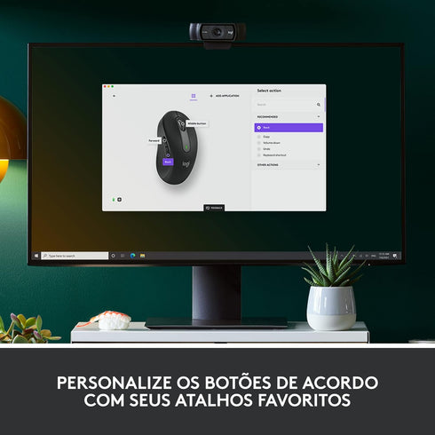 Logitech Signature M650 Wireless Mouse, Small to Medium Hands, 2-Year Battery, Silent Clicks, Bluetooth Compatibility