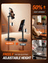 GolbinBox 180 360 Phone Stand for Desk - Quick Release, Adjustable Height & Angle, Flip & Rotation, Universal Desktop
