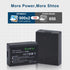 LP-E10 Battery and Dual Charger for Canon EOS Rebel T7 T6 T5 T3 T100, Kiss X50 X70, 2-Pack 1600mAh
