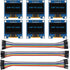 XIITIA 6pcs 0.96 inch OLED IIC I2C Display Module SSD1306 128x64 LCD Screen