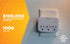 Woods 41034 Surge Protector with 3 Power Outlets, 1000J of Protection