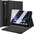 Keyboard Case with Screen Protector for Samsung Galaxy Tab S9 FE 10.9" / S9 11" 2023, Detachable Wireless Keyboard