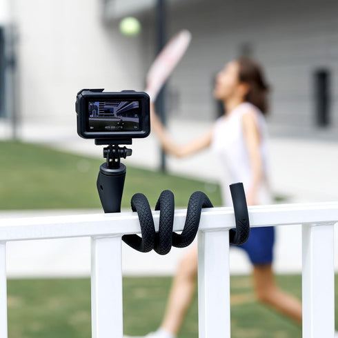Kiorafoto 29.5'' 17 16 15 1/4"20 Magnetic Flexible Gooseneck Phone Mount Holder for iPhone Pro Max & Action Camera,Long