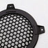 SING F LTD 4 Inch Black Circle Car Speaker Grill Cover - Pack of 4, Plastic Mesh Protective Case for Subwoofer