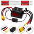 60A 2-3S Programming 1/10 Upgraded Brushless ESC Electronic Speed Controller with Card Waterproof ESC for Remote