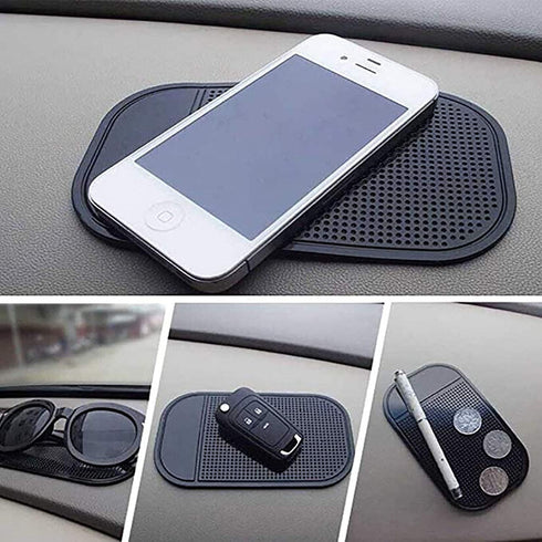 BeeSpring Powerful Car Silica Gel Magic Sticky Pad, Anti-Slip Non-Slip Mat for Phone