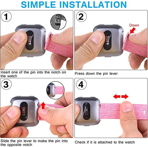 IDW13, IDW16, IDW19, IDW17 Smartwatch Bands - Lamshaw 22mm Breathable Nylon Woven Fabric Replacement Accessory Strap