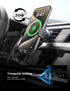 CHGeek Wireless Car Charger with Phone Holder Mount, 15W Fast Charging for Car Accessories