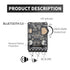 Bluetooth Power Amplifier Board 2.0 Dual Channel Stereo Wireless Mini Amp Module with Protective Shell(XY-P15W)