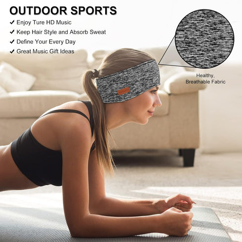 Sleep Headphones & Ear Warmers Headband, Ear Muffs, Ear Covers for Daily Wear, Outdoor Sports, Running, Nap