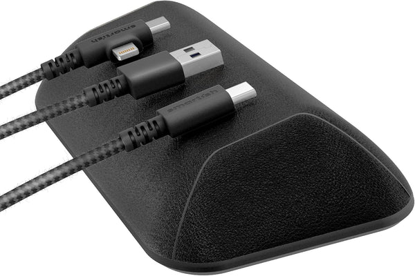 Smartish Magnetic Cord Holder - Bigger Cable Wrangler Organizer with Magnet Clips for