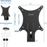 VIVO Quick Attach VESA Adapter Plate Bracket for Dell Monitors - S2218, S2318, S2319, S2418, S2419H, S2718, S2719,