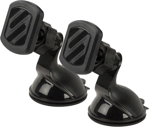 Scosche MAGWSM-2PXCES0 MagicMount Magnetic Suction Cup Phone Mount for Car Windshield/Dashboard - 360° Adjustable