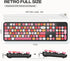 Dilter 104 7 8 10, Wired Keyboard, Keys Full-Sized Typewriter Keyboards, USB Plug and Play Office Keyboard with Number