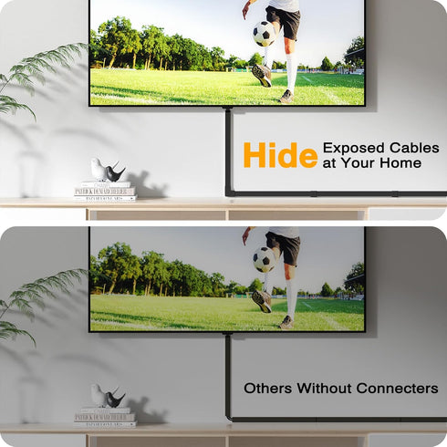 Delamu 157in 10XL15.7 W0.95 H0.55in, Cable Hider, Cord Hider Wall for Wall Mounted TV, Wire Hider Kit, Paintable Cable