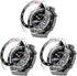 Huawei Watch Ultimate Screen Protector Case, PC+Tempered Glass Full Coverage Bumper (Clear * 3)