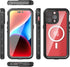 Designed for iPhone 15 Pro Case, IP68 Full-Body Rugged Waterproof Shockproof Cover, 14 FT Military Drop Proof