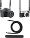 JJC 115cm Braided Rope Camera Strap, Soft Neck Shoulder Strap for Sony