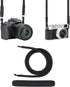 JJC 115cm Braided Rope Camera Strap, Soft Neck Shoulder Strap for Sony