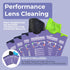 Microfiber Eyeglass Cleaning Cloths - Premium Japanese Microfiber for Glasses, Lens Cleaner, Pack of 6