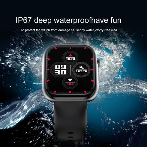 Smart Watch for Men Women - Bluetooth Call, 1.83" Fitness Tracker, Heart Rate Monitor, Waterproof