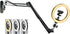 AceTaken Upgraded Webcam Wall Mount Selfie Light, 10'' Ring Light with Boom Arm