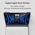 Keyboard Case for iPad Pro 11 Inch 4th/3rd/2nd Gen with Pencil Holder, Detachable Bluetooth Keyboard & Flip Stand,