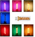 Generic 3D Dimmable Touch Control USB Car Interior Lights - Retro Creative LED Ambient Lighting, Universal USB Lights