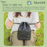 Drawstring Camera Bag, Soft Pouch with Thickened Flannel Lining for Mirrorless Cameras/Nikon/Canon/Sony/Fuji